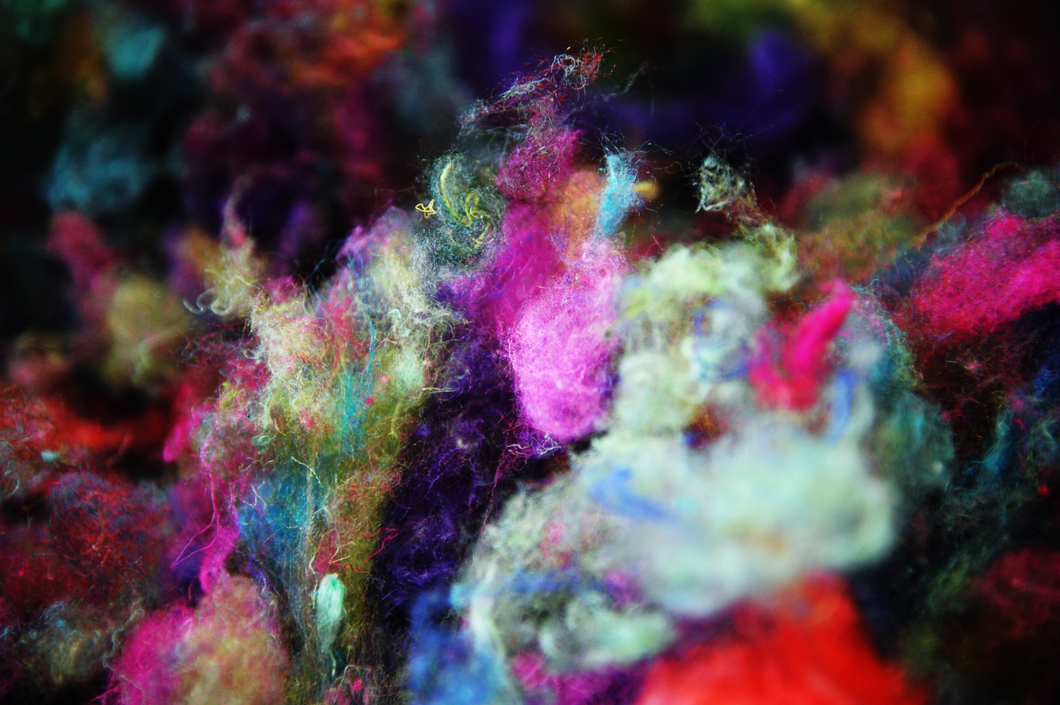 4--Mixing - dyed raw materials